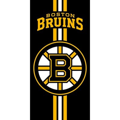 TipTrade s.r.o. osuška NHL Boston Bruins Prestige Black 70 x 140 cm – Zboží Mobilmania