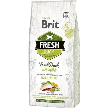 Brit Fresh Duck with Millet Active Run & Work 2,5 kg