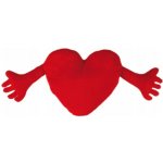 GiftyCity polštář Srdce s rukama 70cm – Zboží Dáma