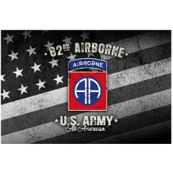 FOSTEX vlajka 82nd Airborne USA All American