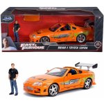 JADA vůz Fast & Furious 1995 Toyota Supra tlakově litý bronz 1:24 – Zboží Mobilmania