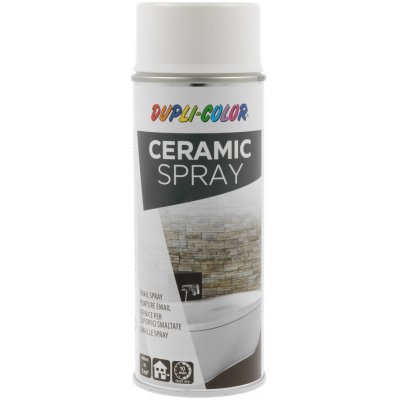 Dupli Color smaltový sprej bílý 400 ml ceramic – Sleviste.cz