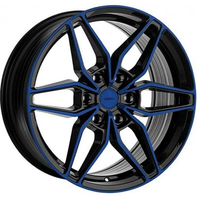 OXIGIN 24 9x20 6x139,7 ET30 blue polished | Zboží Auto