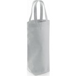 Westford Mill Fairtrade bavlněná taška na láhev, šedá světlá