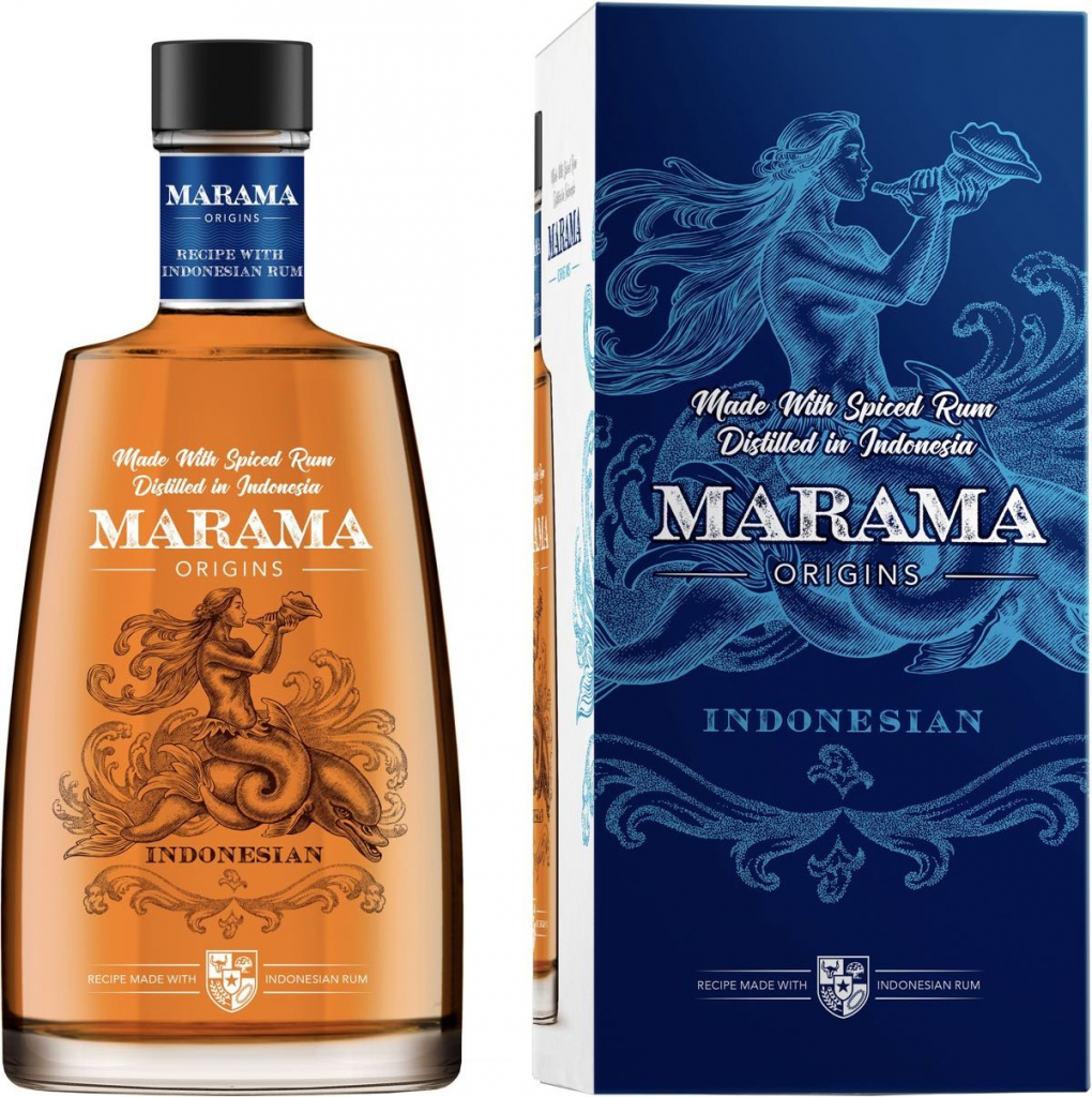 Marama Spiced Fijian Rum 40% 0,7 l (karton)