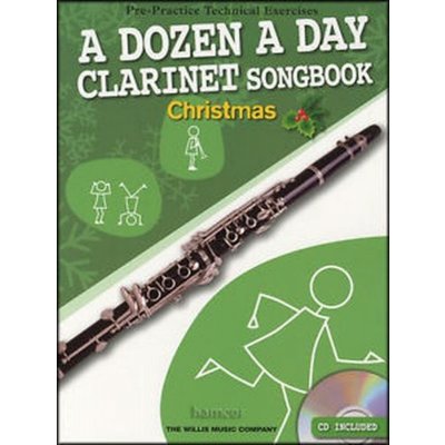 A Dozen A Day Christmas Songbook for Clarinet + CD – Zboží Mobilmania