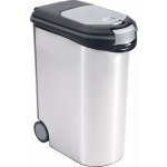 Curver Kontejner na suché krmivo stříbrný 54 l 20 kg pes – Zboží Dáma