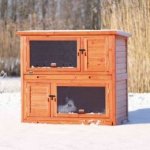 Trixie Natura králíkárna dvoupatrová 116 x 113 x 65 cm – Zboží Dáma