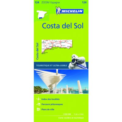 Michelin vydavatelství mapa Costa del Sol 1:200 t.