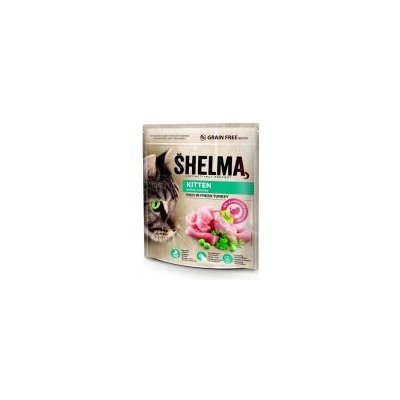 Shelma Junior bezobilné granule s čerstvým krůtím 750 g