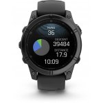 Garmin Fenix E 47mm Stainless Steel Slate Gray/Black 010-03025-01 – Zboží Živě