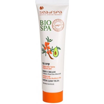 Sea of Spa Bio Spa tělový krém s avokádem (Body Cream Enriched With Avocado & Sea Buckthorn Oils) 100 ml