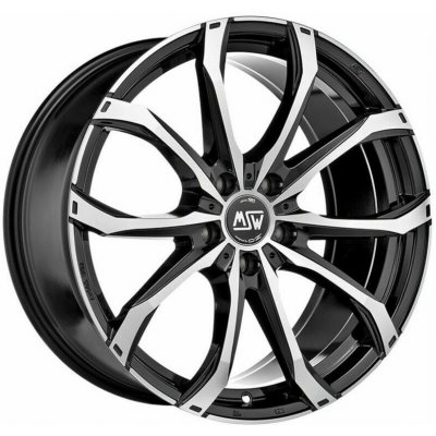 MSW 48 9x19 5x112 ET50 gloss black polished – Hledejceny.cz