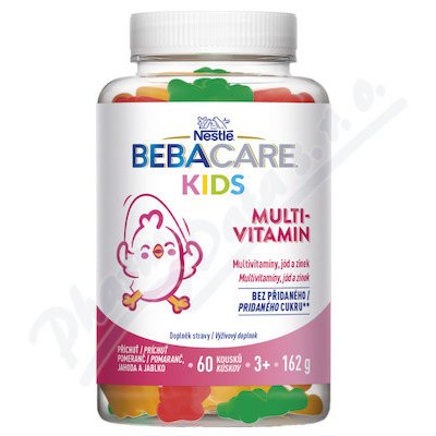 Bebacare Kids Multivitamín gummies 60 ks – Hledejceny.cz