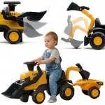 Falk Traktor JCB s valníkem a zadní lžící – Sleviste.cz