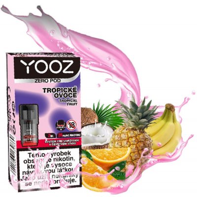 YOOZ Pod Tropické Ovoce 20 mg 1 ks – Sleviste.cz