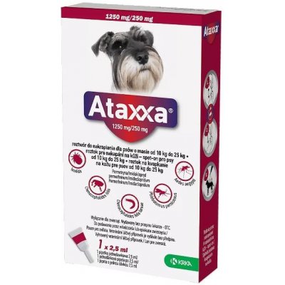 Ataxxa pro psy 10-25kg spot-on 1x2.5ml