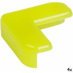 Walteco Ochrana rohu 40x40x15mm samolepící fluorescenční 4 ks 40248 – Hledejceny.cz