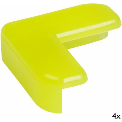 Walteco Ochrana rohu 40x40x15mm samolepící fluorescenční 4 ks 40248 – Hledejceny.cz