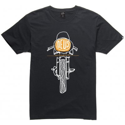 Deus Ex Machina Frontal Matchless Tee black – Zboží Mobilmania