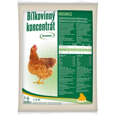 MIKROP Bílkovinný koncentrát pro drůbež 5 kg – Zbozi.Blesk.cz