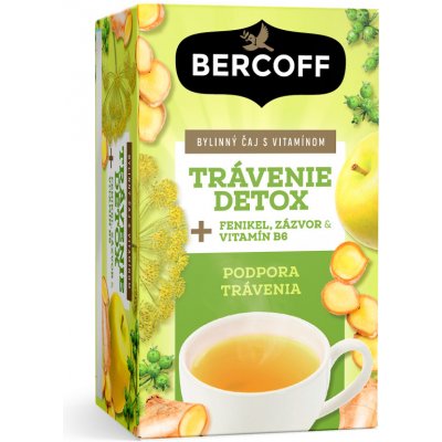 Bercoff Trávení, Detox 16 x 1.5 g – Zbozi.Blesk.cz