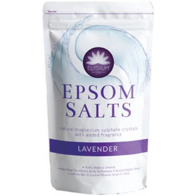 Elysium Spa Levandule koupelová relaxační sůl s přírodním magnesiem 450 g