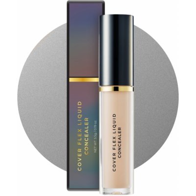 B.O.M. Cover Flex Liquid Concealer 21 Light Tekutý korektor 5,5 g – Zboží Mobilmania