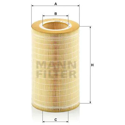 MANN FILTER Vzduchový filtr C 14 178 – Hledejceny.cz