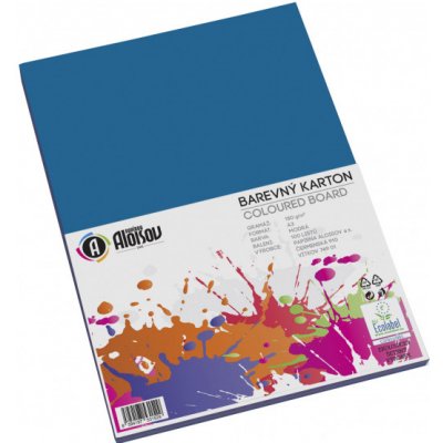 Barevný papír modrý A3 180g 100 listů – Sleviste.cz