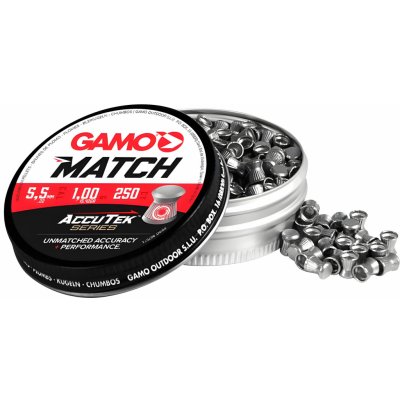 Diabolky GAMO Match 1,0g AccuTek 5,5 mm 250 ks – Zboží Dáma