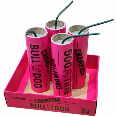 Petardy CHAMPION BULLDOG 4 ks – Zboží Dáma