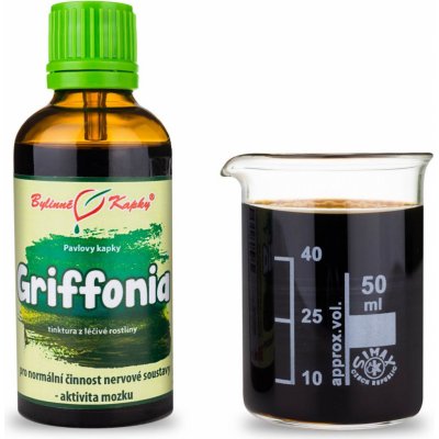Bylinné kapky Pavlovy bylinné kapky Griffonia griffonie grifonie tinktura 50 ml – Hledejceny.cz