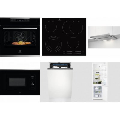 Set Electrolux KOBCS31X + EHF6547FXK + LFP326S + LMS2203EMX + EEM23100L + LNT3LF18S – Hledejceny.cz