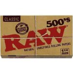 Raw papírky 1 1/4 krátké 500 ks v balení – Zboží Mobilmania
