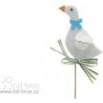 BD-TOVA Husa s modrou mašlí - zápich 1 ks – Zboží Dáma