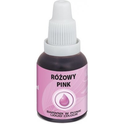 Food Colours Airbrush barva tekutá Pink 20 ml – Hledejceny.cz