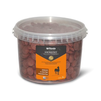 Fitmin Kroketky mrkvové s vitamínem E 1 kg – Zboží Dáma
