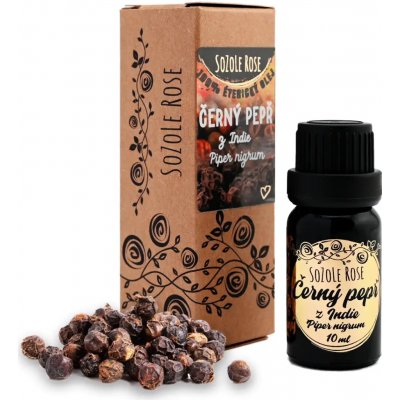 SoZoLe Rose Éterický olej Černý pepř z Indie 10 ml – Hledejceny.cz