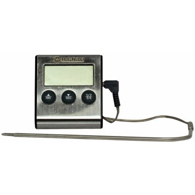 Hendi Digitální teploměr do trouby se sondou, -50/250˚C, 65x70x(H)17mm – Zboží Dáma