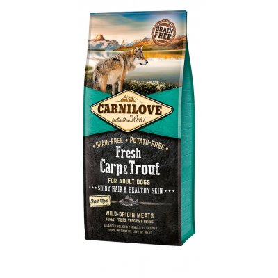 Carnilove Fresh Carp & Trout for Adult Dogs 12 kg – Zboží Mobilmania