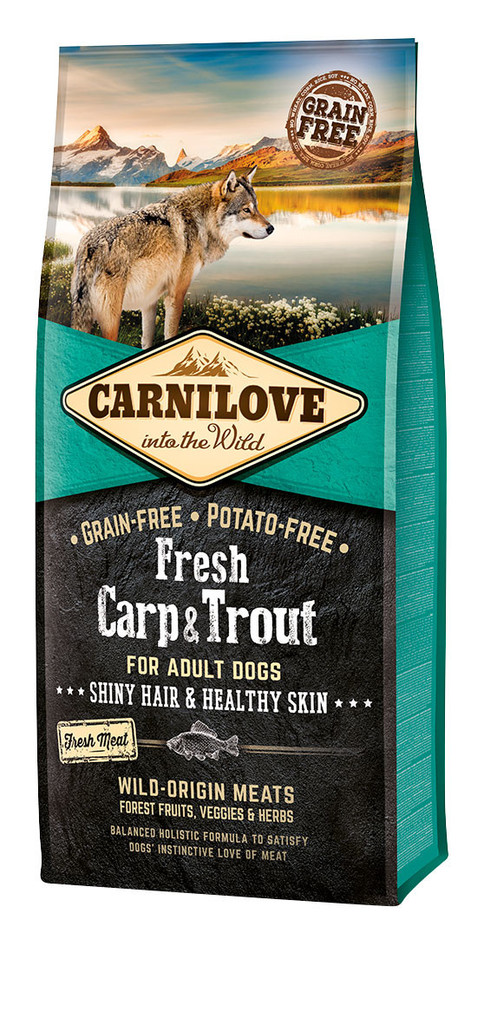Carnilove Fresh Carp & Trout for Adult Dogs 12 kg