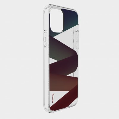 Pouzdro Prémiový silikonové Lemory Clear Apple iPhone X / XS - Sunset 3-4