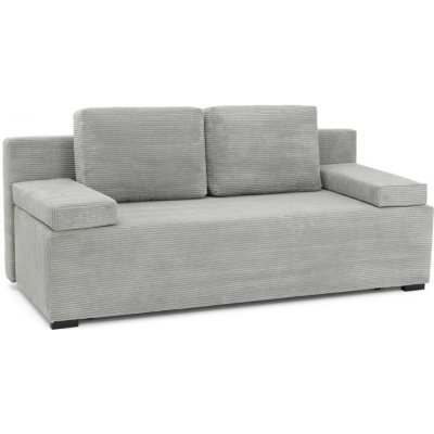 DobreSny Rozkládací pohovka Vibo Sztruks šedá – Hledejceny.cz