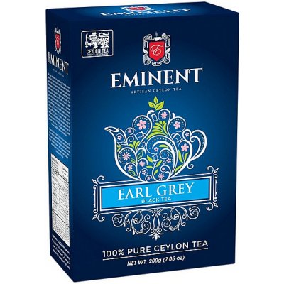 Basilur Černý čaj Earl Grey Black Tea EMINENT 200 g