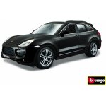 Bburago Plus Porsche Cayenne Turbo černá 1:24 – Zboží Mobilmania