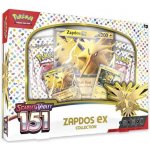 Pokémon TCG Scarlet & Violet 151 Zapdos ex Collection – Zboží Dáma