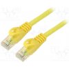 síťový kabel Lanberg PCU5-20CC-0200-Y Patch, U/UTP, 5e, lanko, CCA, PVC, 2m, žlutý