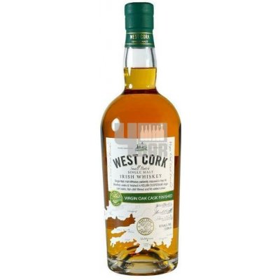 West Cork Glengarriff Peat Charred cask 43% 0,7 l (holá láhev) – Hledejceny.cz