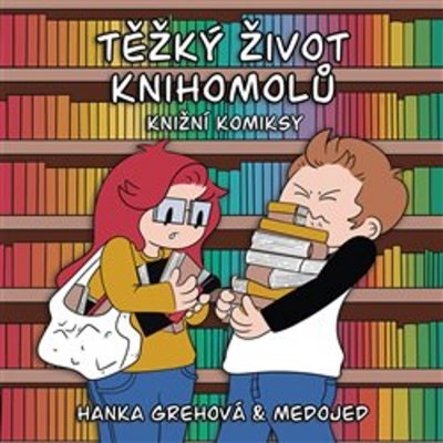Těžký život knihomolů: Knižní komiksy - Lukáš Jakeš "Medojed" – Sleviste.cz